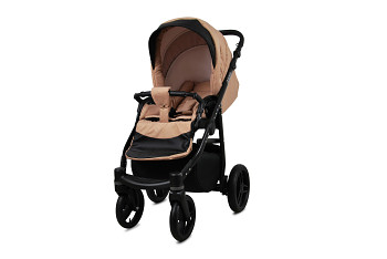 Kočárek Baby Lux Axel Alu Black Beige