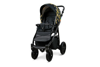 Kočárek Baby Lux Colorlux Alu Black Gold Jungle