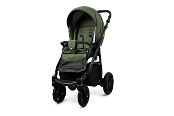 Kočárek Baby Lux Colorlux Alu Black Olive