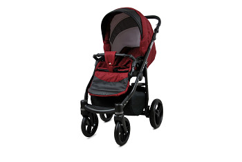 Kočárek Baby Lux Axel Alu Black Plum