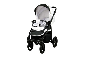 Kočárek Baby Lux Axel Alu Black White