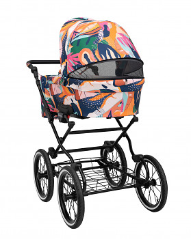 Kočárek Kunert Romantic New Black v provedení 01