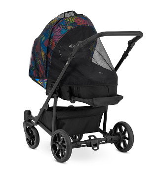 Kočárek Kunert Roy v provedení Black 06 colorfull