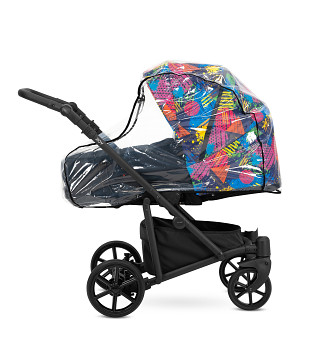 Kočárek Kunert Roy v provedení Black 06 colorfull