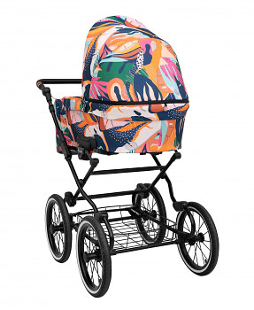 Kočárek Kunert Romantic New Black v provedení 01