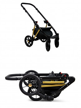 Kočárek Raf-Pol Marlux Magnetic Alu Gold 03 Grey Flex