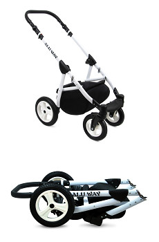 Kočárek Baby Lux Alu Way Alu Carbon