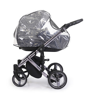 Kombinovaný kočárek Kunert Tiaro Premium v provedení Graphite 06