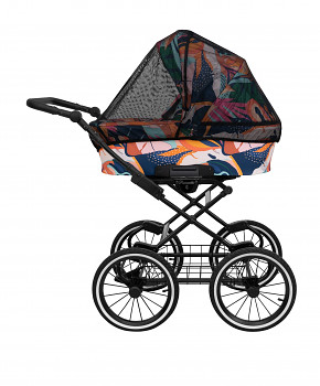 Kočárek Kunert Romantic New Black v provedení 01