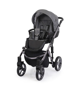 Kombinovaný kočárek Kunert Tiaro Premium v provedení Graphite 06
