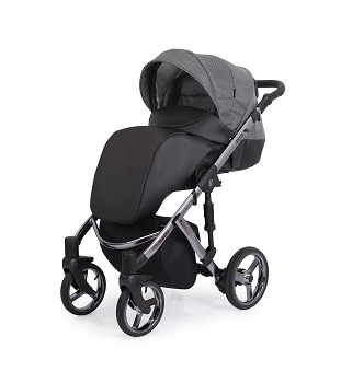Kombinovaný kočárek Kunert Tiaro Premium v provedení Graphite 06