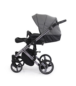 Kombinovaný kočárek Kunert Tiaro Premium v provedení Graphite 06