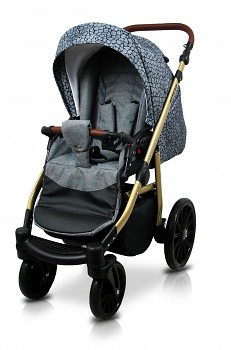 Kočárek Baby Lux Aspero Silver Stone