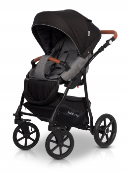 Kočárek Riko Basic Plus Anthracite 01 šedá 2019