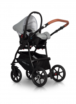 Kočárek Riko Basic Plus Grey Fox 02 šedá 2019