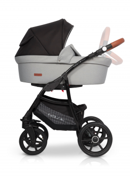 Kočárek Riko Basic Plus Grey Fox 02 šedá 2019