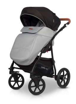 Kočárek Riko Basic Plus Grey Fox 02 šedá 2019