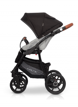 Kočárek Riko Basic Plus Grey Fox 02 šedá 2019