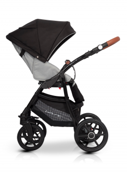 Kočárek Riko Basic Plus Grey Fox 02 šedá 2019