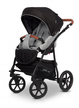Kočárek Riko Basic Plus Grey Fox 02 šedá 2019