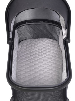 Kočárek dvojkombinace Cavoe Axo Shine French Gray