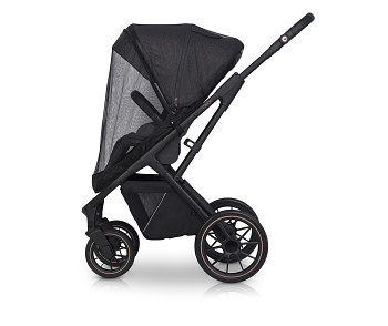 Kočárek dvojkombinace Cavoe Axo Shine French Gray