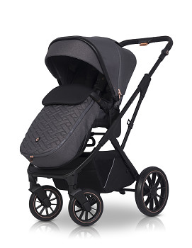 Kočárek dvojkombinace Cavoe Axo Shine French Gray