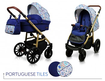 Kočárek Baby Lux Aspero Portueguese Tilese