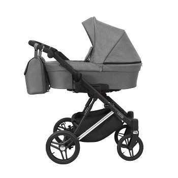Kočárek Kunert Lazzio Premium Silver 06 šedý