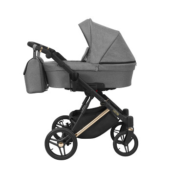 Hluboký kočárek Kunert Lazzio Premium Carry Cooper 06 šedý