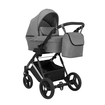 Kočárek Kunert Lazzio Premium Silver 06 šedý