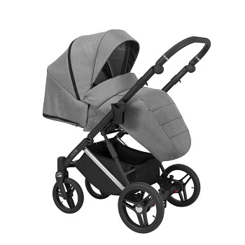 Kočárek Kunert Lazzio Premium Silver 06 šedý