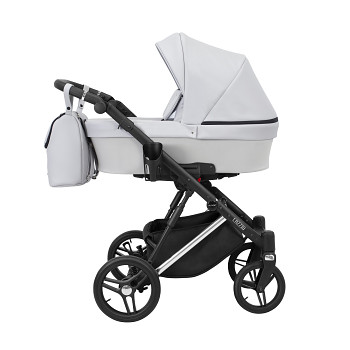 Kočárek Kunert Lazzio Premium Silver 09 popel eco
