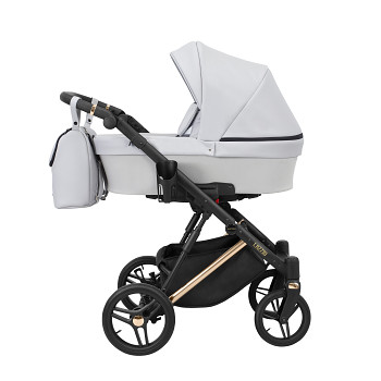 Hluboký kočárek Kunert Lazzio Premium Carry Cooper 09 popel eco