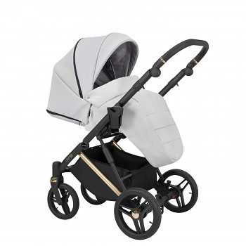 Kočárek Kunert Lazzio Premium Cooper 09 popelavá eco