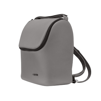 Hluboký kočárek Kunert Lazzio Premium Carry Silver 10 grafit eco