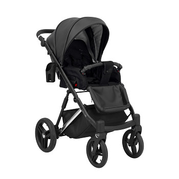 Kočárek Kunert Lazzio Premium Silver 11 černý eco