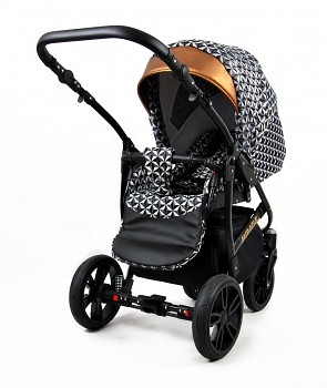 Kočárek Raf-Pol Baby Lux Miracle v provedení Optical Copper