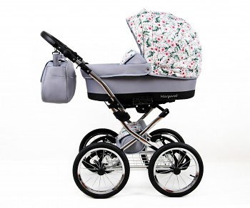 Kočárek Raf-Pol Baby Lux Margaret v provedení Wild Flowers