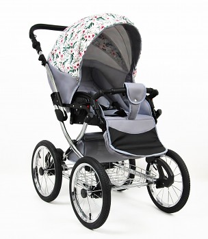Kočárek Raf-Pol Baby Lux Margaret v provedení Wild Flowers