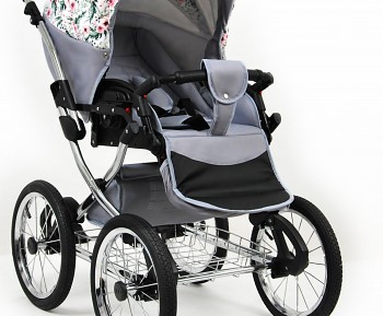Kočárek Raf-Pol Baby Lux Margaret v provedení Wild Flowers