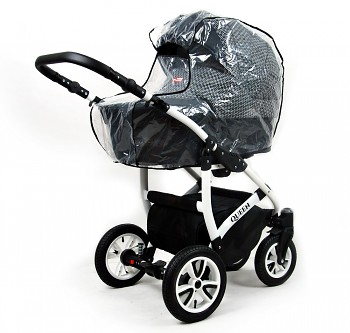 Kočárek Baby Lux Queen v provedení Clasic Black