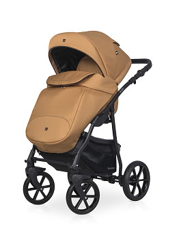 Kombinovaný kočárek Riko Basic 2023 New Camel - bezdušová kola