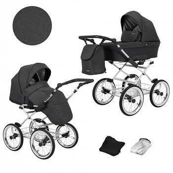 Kočárek Kunert Romantic New Grey 08