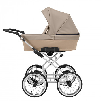 Kočárek Kunert Romantic New Carry Grey 12 cappucino eco