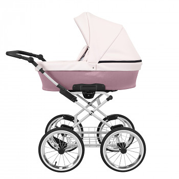 Kočárek Kunert Romantic New Carry Grey 15 růžový eco