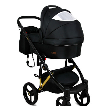 Vzorová fotografie - kočárek Baby Lux UZO Alu v provedení Gold Onyx