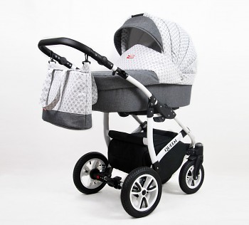 BabyLux Queen Grey Braid