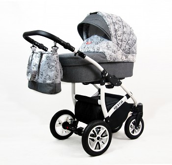 BabyLux Queen Grey Flamingos