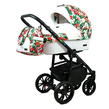BabyLux Colorlux Black Small Roses